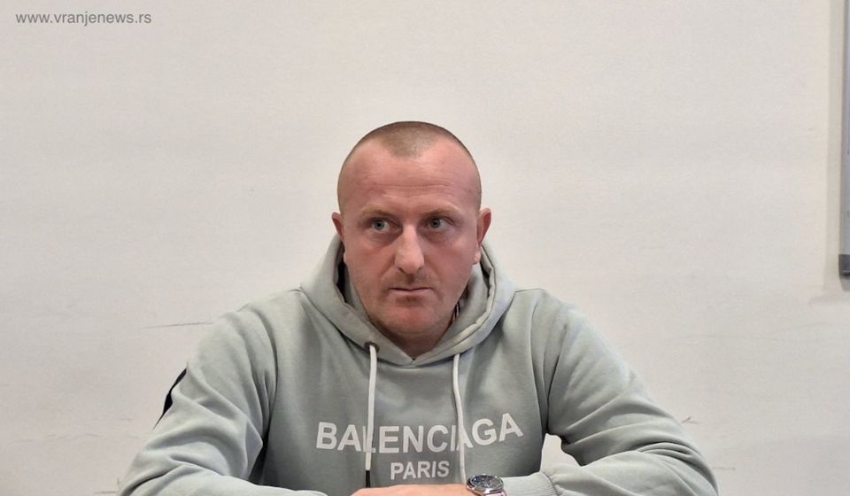 Marko Jovanović, trener Dinamo Jug-a. Foto Vranje news
