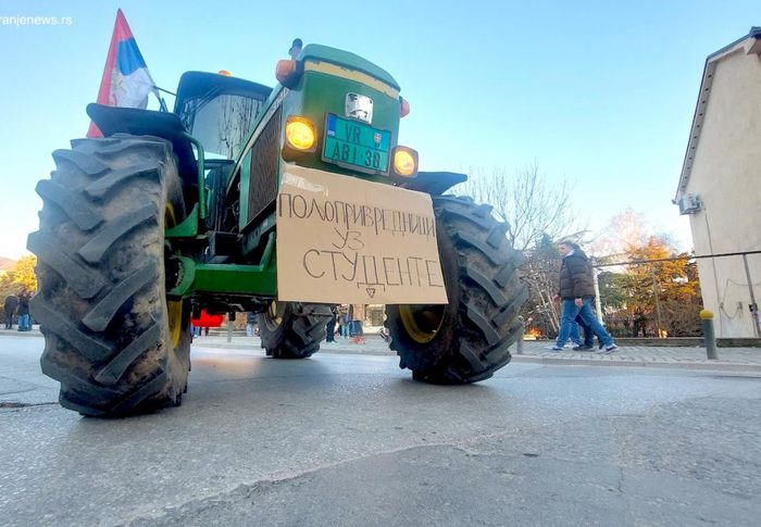 Sa jedne od ranijih blokada u Vranju. Foto Vranje news