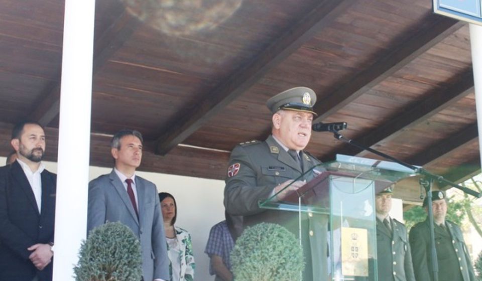 Uvek uz narod: pukovnik Slobodan Stopa. Foto Grad Vranje