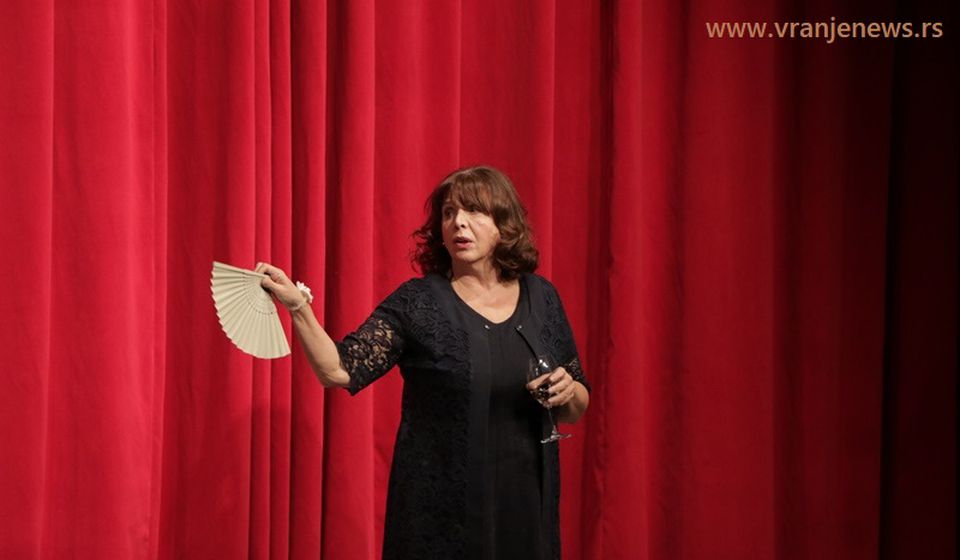 Dara Džokić u ulozi Ljiljane. Foto Vranje News