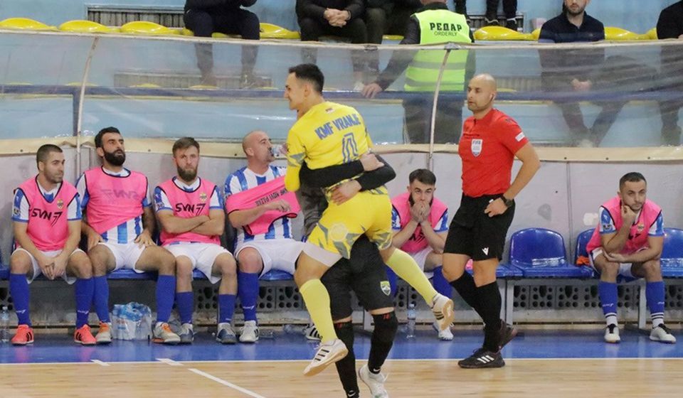 Strelac dva gola: Aleksandar Janjić. Foto Vranje news