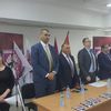 Miša Vacić na osnivanju odbora Srpske desnice u Bujanovcu. Foto Bujanovačke