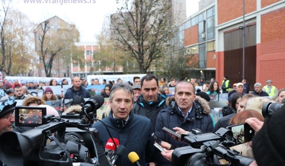 Sa jednog od ranijih mitinga podrške Vučiću u Vranju. Foto Vranje News