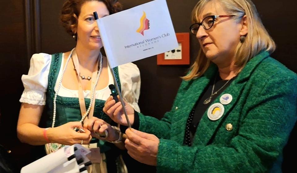 Suzana Antić Ristić i Kristina Czettl. Foto Vranje news