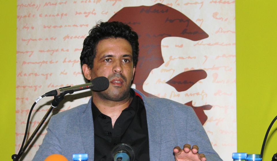 Jedan od najtalentovanijih portugalskih pisaca na promociji u Vranju: Bruno Viejra Amaral. Foto VranjeNews