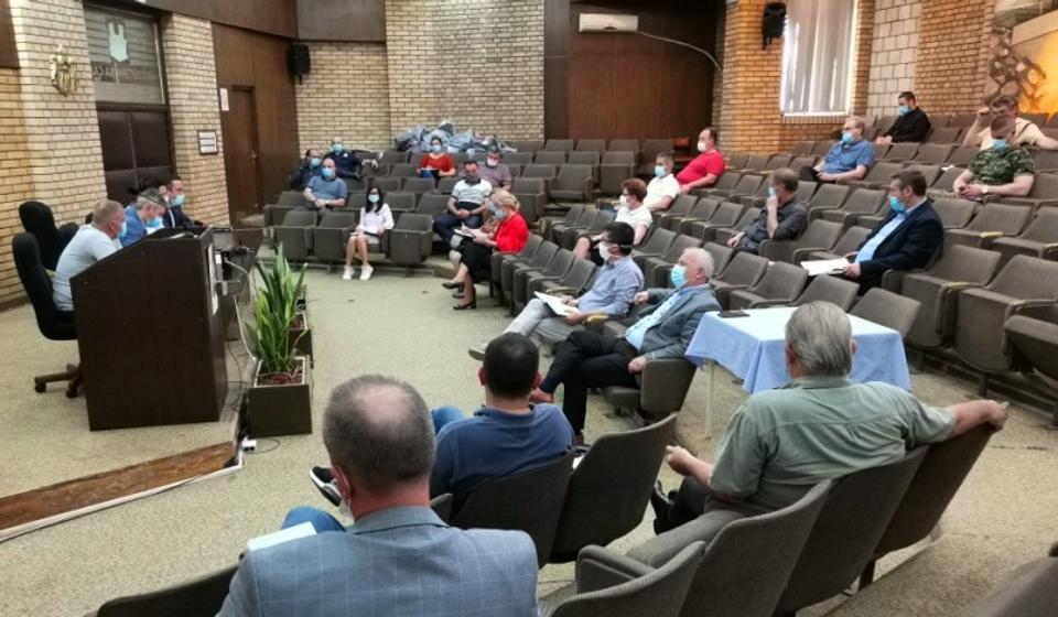 Sa današnje sednice. Foto www.vranje.org.rs