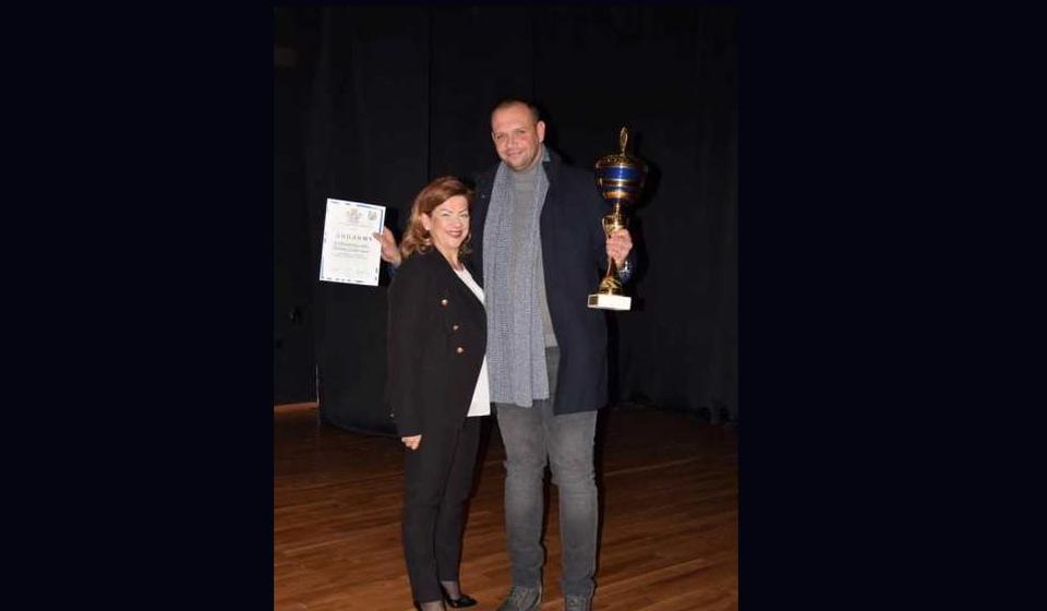 Fudbalskom klubu Radnik nagrada za najbolji sportski kolektiv. Foto Sportski savez opštine Surdulica