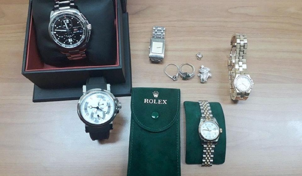 Deo zaplenjene robe. Foto Uparava carina