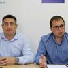 Đorđe Ristić (desno) i Dragan Pavlović, predsednik i potpredsednik NS u Vranju. Foto Vranje News