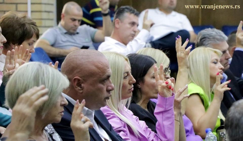 Detalj sa poslednje sednice lokalnog parlamenta. Foto Vranje news
