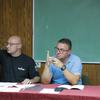 Nema "druge struje"; oni su nebitni i tek će biti nebitni: Dejan Ivanović glasa na sednici Skupštine FSG Vranje. Foto Vranje News