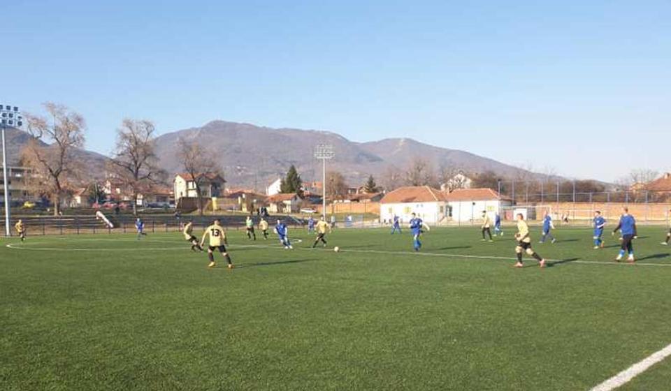 Lider na tabeli FK Trnovac nedavno je u okviru priprema za nastavak sezone poražen u Vranju od Mineralca iz Vranjske Banje sa 2:1. Foto FK Mineralac