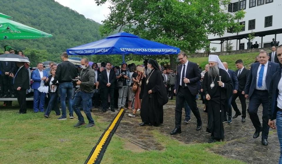 Vučić u Prohoru pre dve godine. Foto ilustracija vranje.org.rs