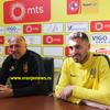 Ožegović, Dragan Antić i Pavišić na konferenciji za medije. Foto VranjeNews