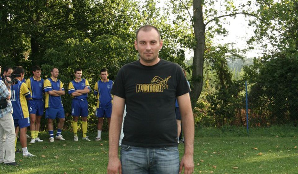 Tasić kao predsednik FK Vranjska Banja. Foto Vranjenews
