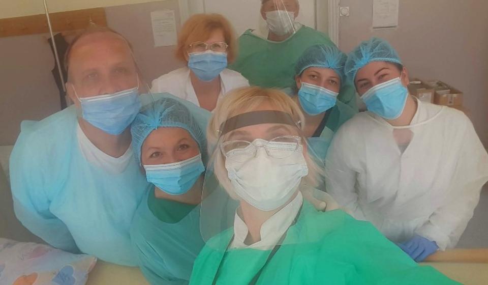 Ekipa surduličke Radiologije. Foto privatna arhiva