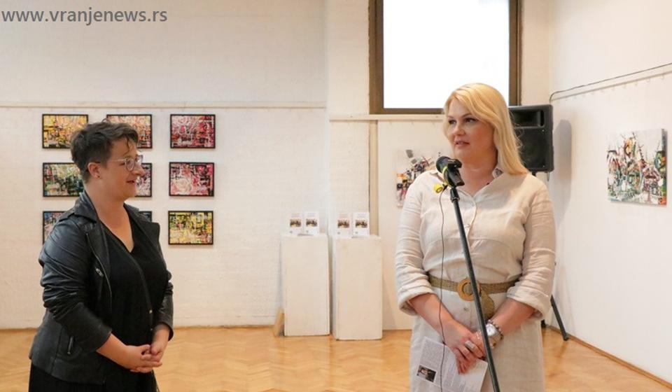Detalj sa otvaranja izložbe. Foto Vranje News