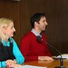 Gradski većnici Zorica Jović i Bojan Kostić. Foto VranjeNews