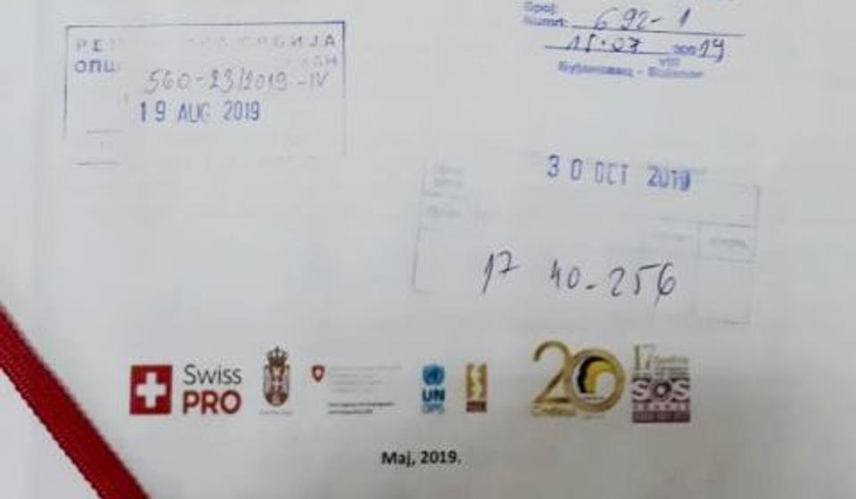 Memorandum. Foto printscreen