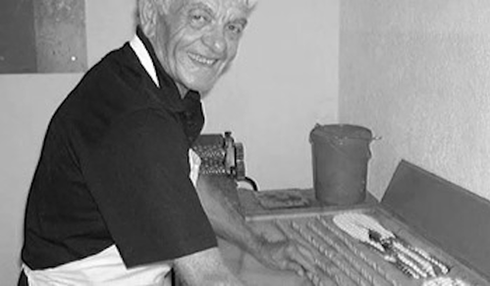 Miloje Ilić - Mile Bombondžija. Foto porodična arhiva