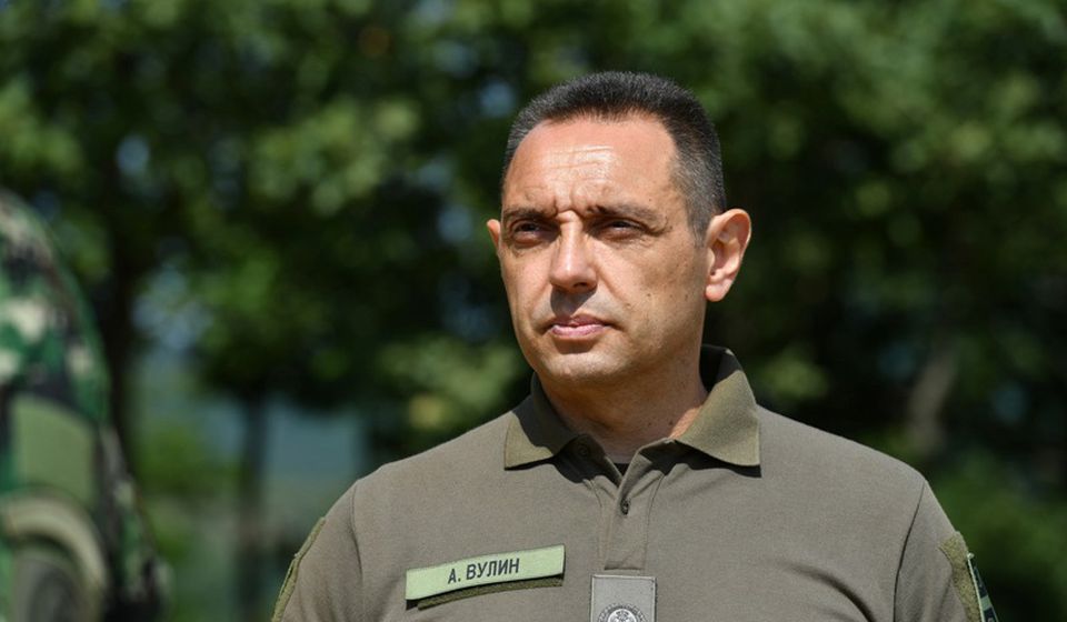 Mustafa tvrdi da ministar odbrane nije imao hrabrosti da se pojavi na sudu: Aleksandar Vulin. Foto MOD