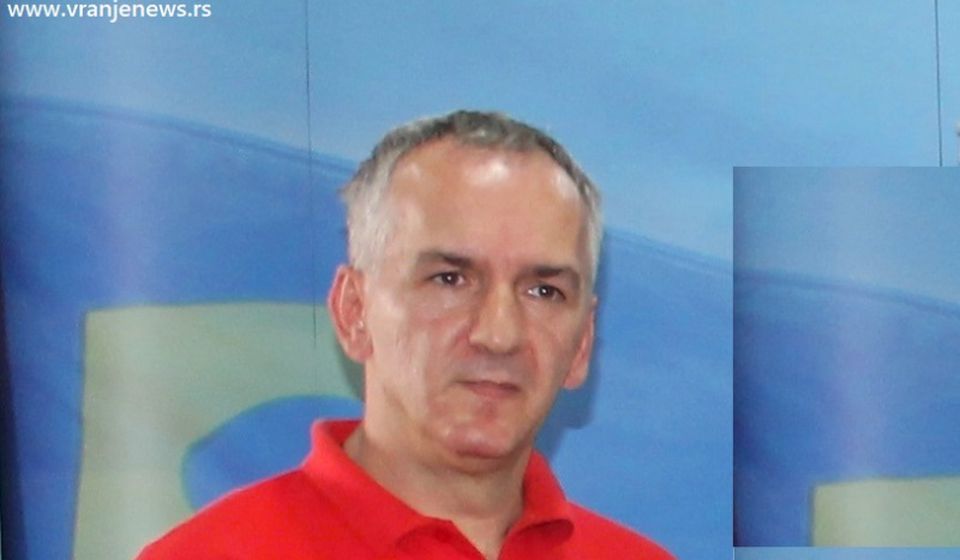 Zoran Stojanović, novi predsednik POKS-a u Vranju. Foto Vranje News