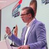 "Uvek sam brinuo hoće li Vranje imati dovoljno investitora": Aleksandar Vučić. Foto Vranje News
