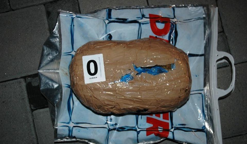 Droga bila u 22 paketa. Foto MUP