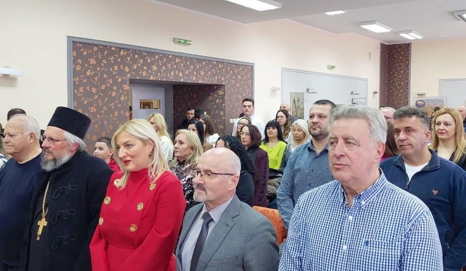 Sa jedne od proslava Savindana u gimnaziji. Foto Vranje news