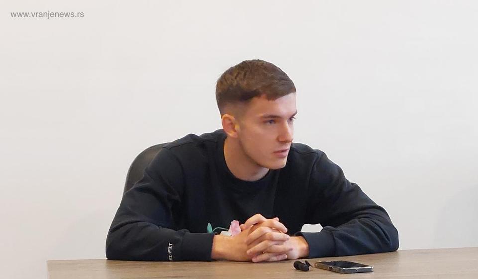 Nemanja Todorović. Foto Vranje news