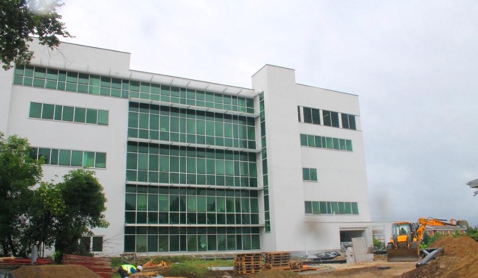 Novi Hirurški blok u izgradnji. Foto VranjeNews