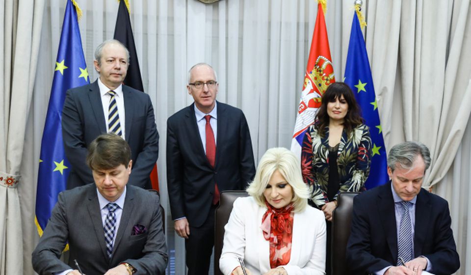 Ugovor potpisan u četvrtak u Beogradu. Foto Ministarstvo građevinarstva