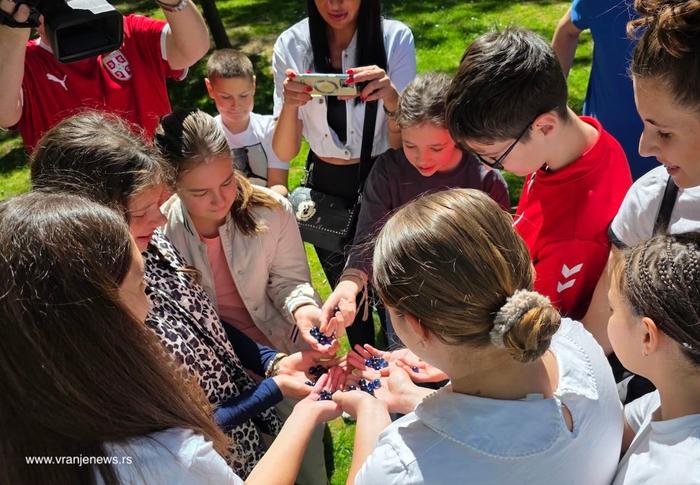 Danas u Gradskom parku u Vranju. Foto Vranje news