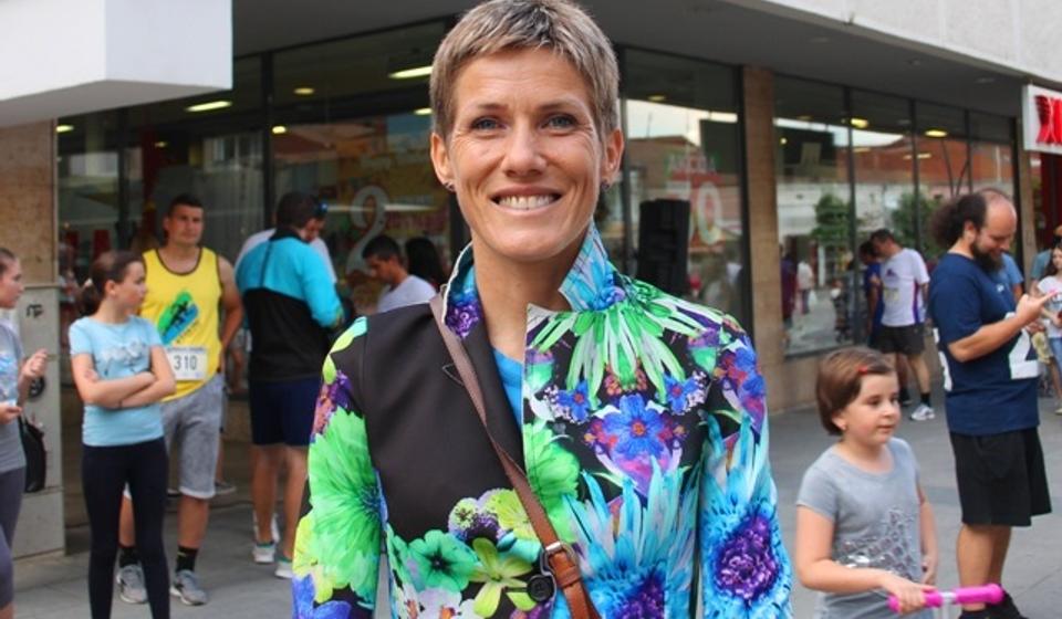 jevtićeva je prošle godine bila promoter Drugog vranjskog maratona. Foto VranjeNews