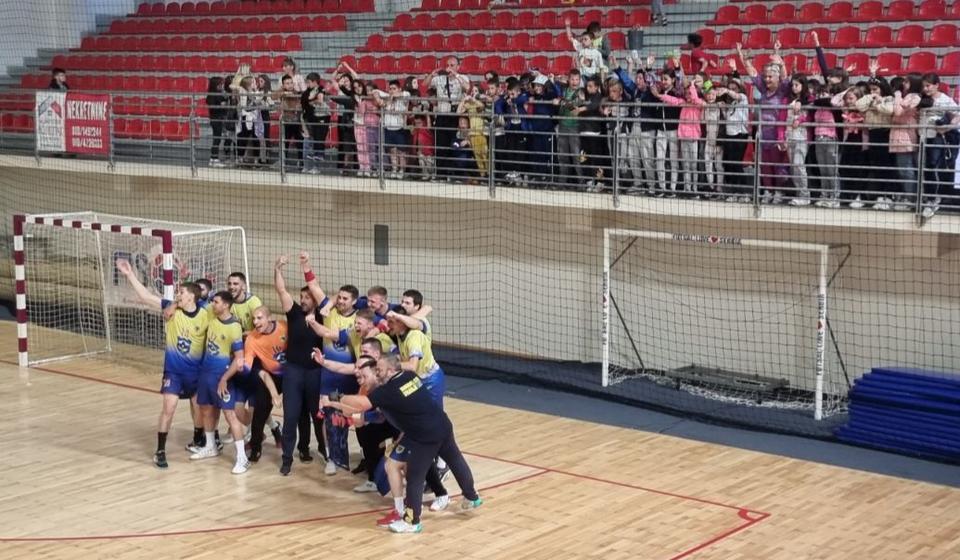 Radost posle pobede u Vrnjačkoj Banji. Foto Vranje News