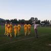 Slavlje vranjskih fudbalera. Foto FK Dinamo