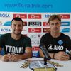 Dejan Arsov (desno) i Boban Georgiev. Foto FK Radnik