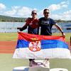 Kristijan Stošić (levo) i Saša Ćuković. Foto AK Vranjski maratonci