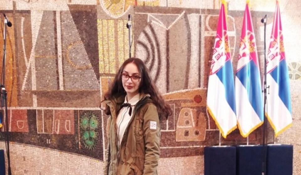 U svom radu krenula od izvora problema: Jefimija Najdić. Foto privatna arhiva