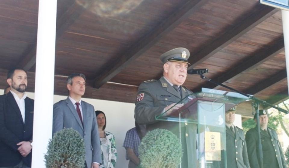 Uvek uz narod: pukovnik Slobodan Stopa. Foto Grad Vranje