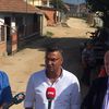 Zoran Stanković u romskom naselju Banjska u Bujanovcu. Foto Koordinaciono telo