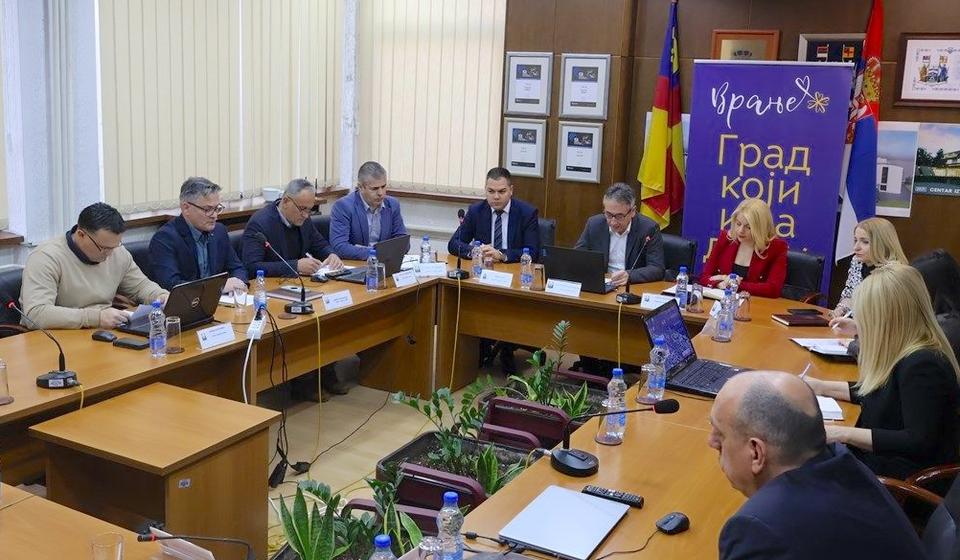 Sa današnje sednice Gradskog veća. Foto vranje.org.rs
