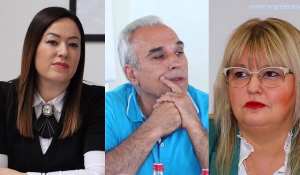 Aleksandra Tošić Arsić, Dragan Mitić i Dragana Stanković Tasić (s leva na desno). Foto Vranje News