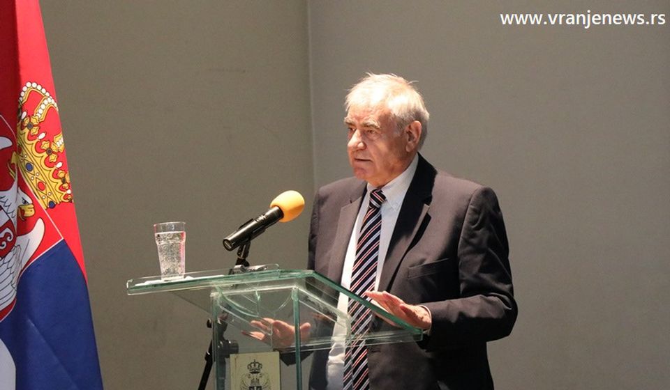Prof. dr Miloje Pršić. Foto Vranje News