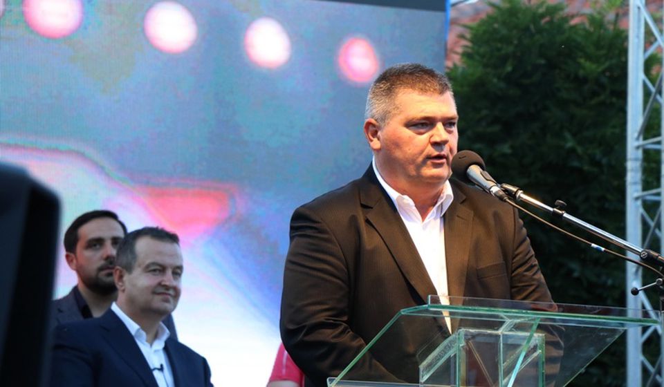 Palma tvrdi da će sigurno biti poslanik: Dejan Manić, lider JS Vranje, 42. na zajedničkoj listi SPS-Jedinstvena Srbija. Foto Vranje News