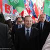 "Sve će gi pobedimo", poručio Dačić strankama opozicije u Vranju. Foto Vranje News