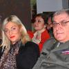 Direktorka gimnazije Suzana Mišić Stanković sa generalom Slobodanom Stopom. Foto VranjeNews