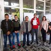 Miša Stanković sa preostalim gimnazijalcima, učesnicima NGO. Foto Gimnazija Bora Stanković