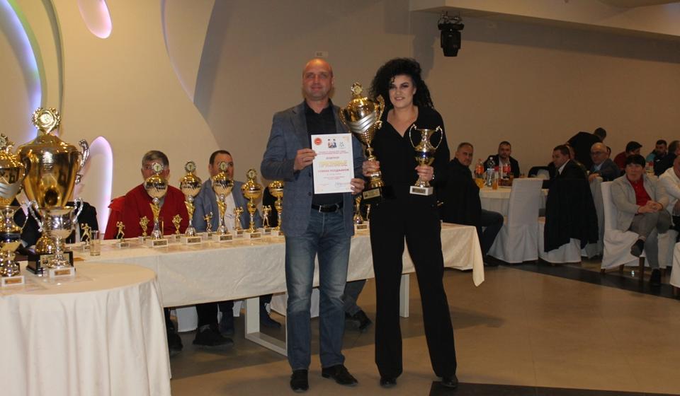 Nevena Pozdnjakov najbolja sportistkinja Vranja. Foto vranje.org.rs