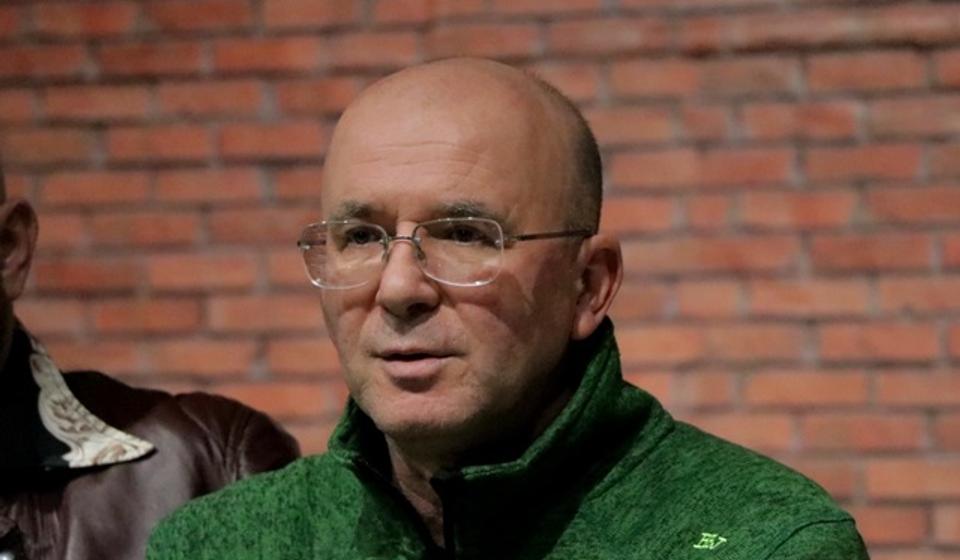 Prostor jednako Pinter: Trajče Gjorgiev. Foto Vranje News